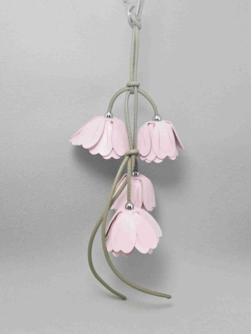 LOEWE Sakura Blossom Leather Bag Charm / Keychain